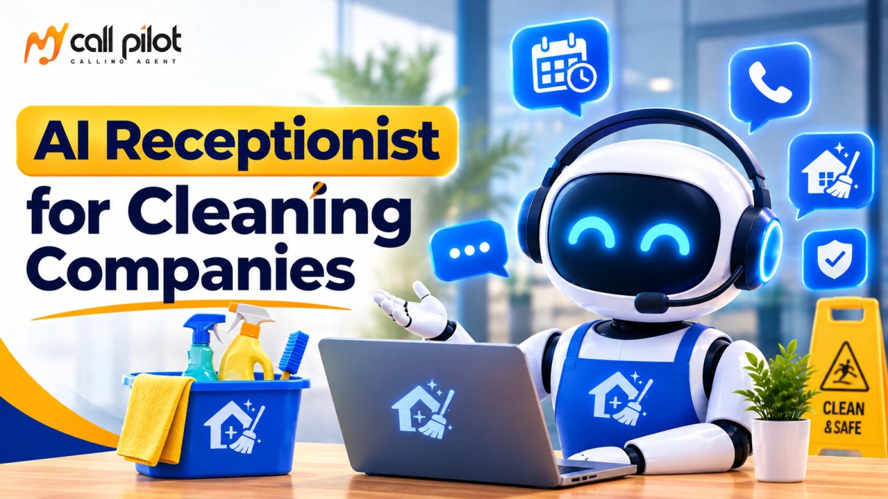 AI Receptionist for Cleaning Companies