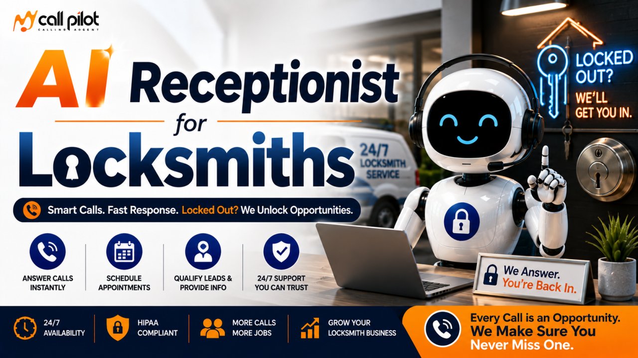 AI Receptionist for Locksmiths